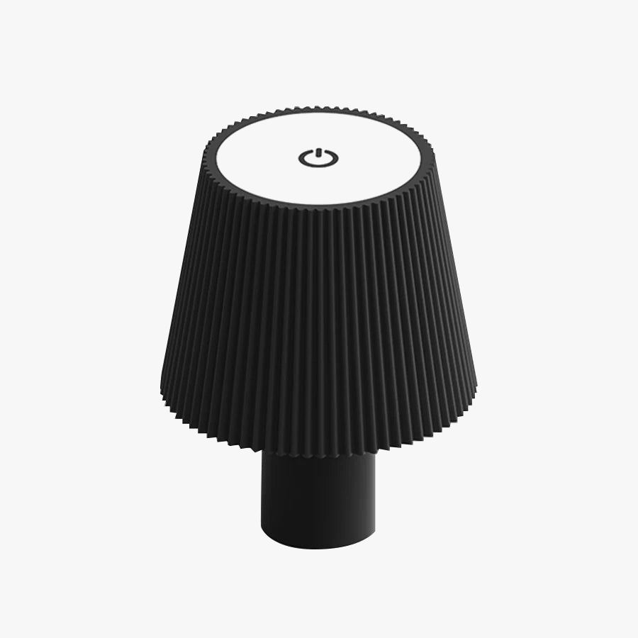 lampe de table led rechargeable rayée bouteille de vin interrupteur tactile décoratif