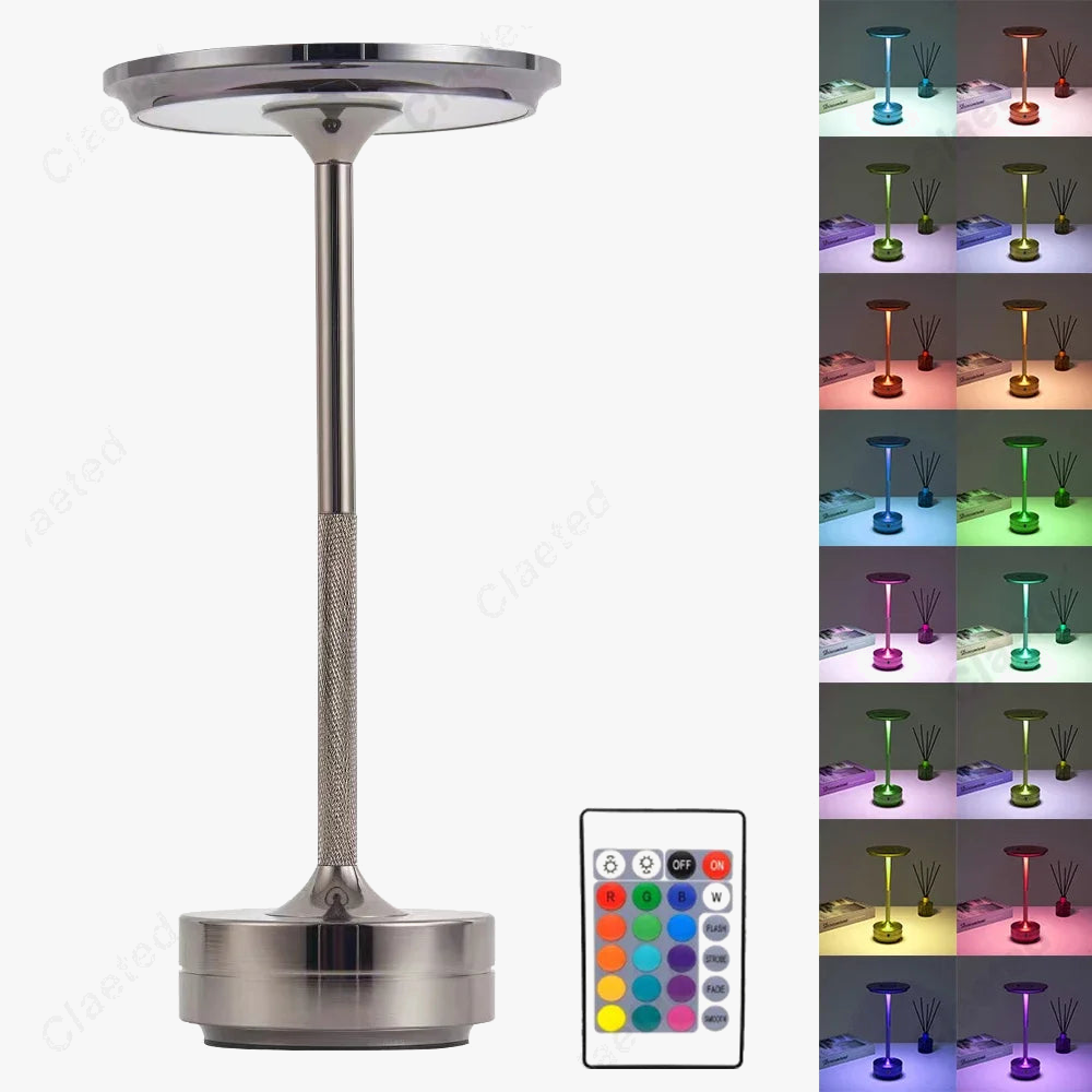 lampe de table led tactile rechargeable pour décoration et lecture