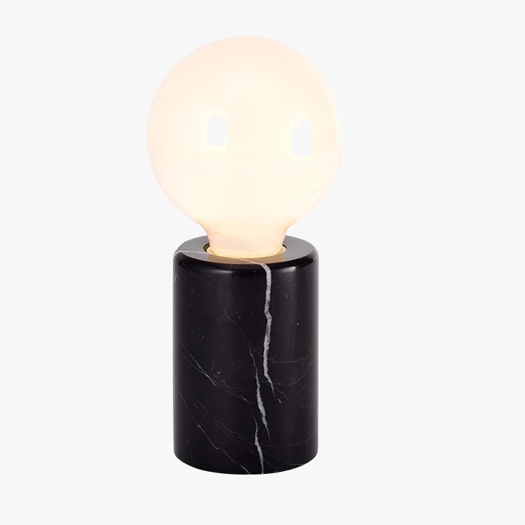 lampe de table moderne en verre nordique led décoration
