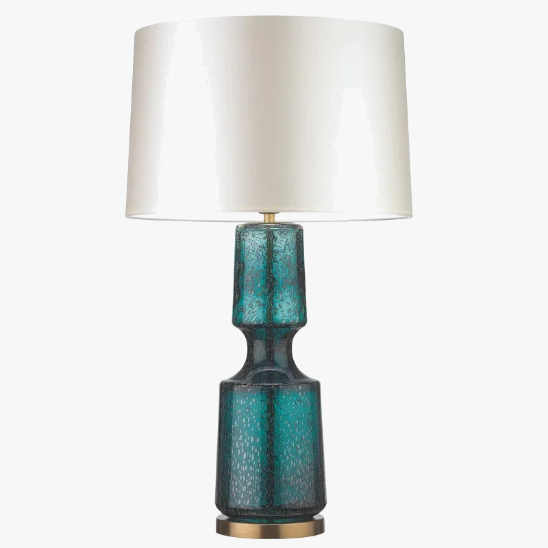 Lampe de table nordique américaine rétro LED chevet et chambre lampe de table en verre décorative utilisée dans la lampe déco de chambre d'hôtel Villa