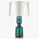 Lampe de table nordique américaine rétro LED chevet et chambre lampe de table en verre décorative utilisée dans la lampe déco de chambre d'hôtel Villa