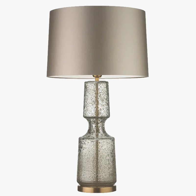 Lampe de table nordique américaine rétro LED chevet et chambre lampe de table en verre décorative utilisée dans la lampe déco de chambre d'hôtel Villa