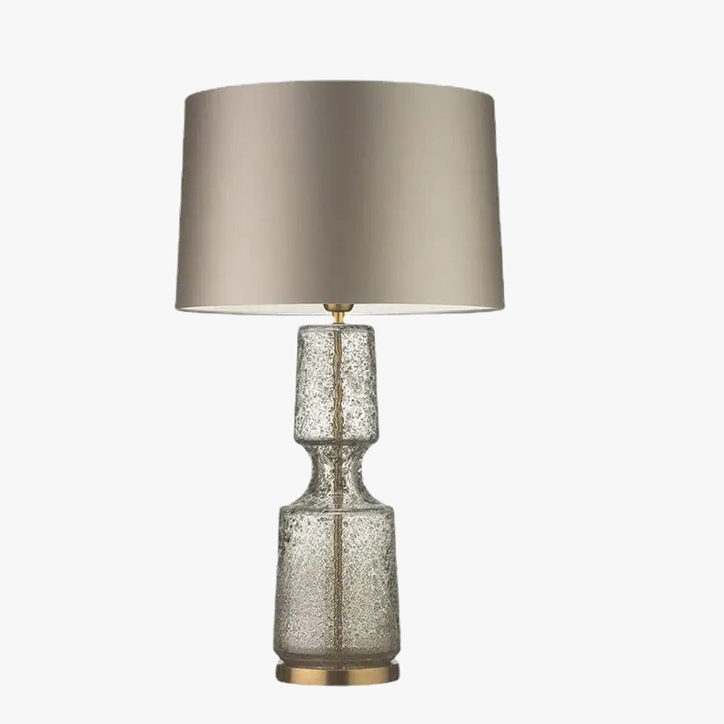 Lampe de table nordique américaine rétro LED chevet et chambre lampe de table en verre décorative utilisée dans la lampe déco de chambre d'hôtel Villa