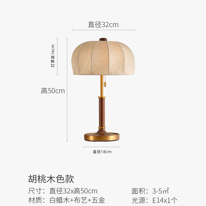 lampe de table rétro américaine minimaliste design avancé
