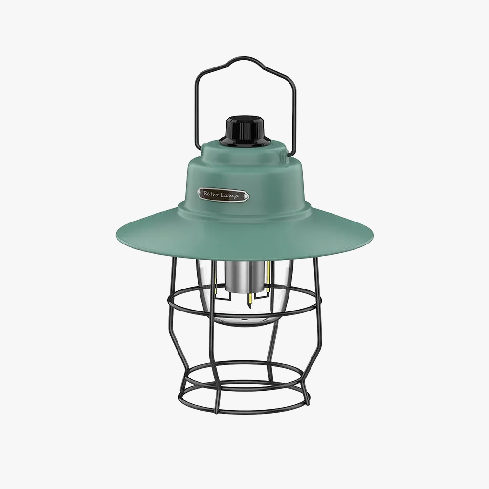 lampe de tente rétro portable pour camping et randonnée