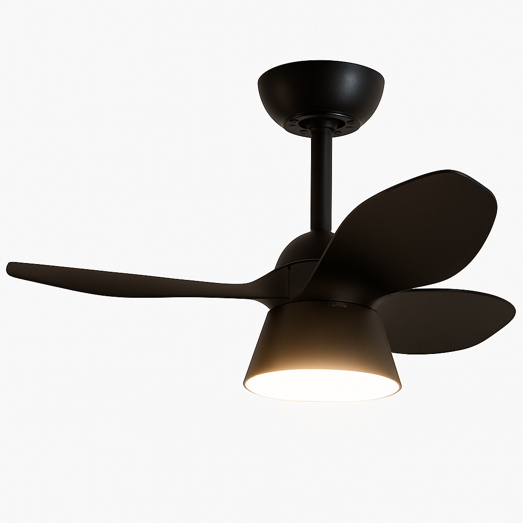 lampe de ventilateur nordique silencieuse et moderne pour restaurant