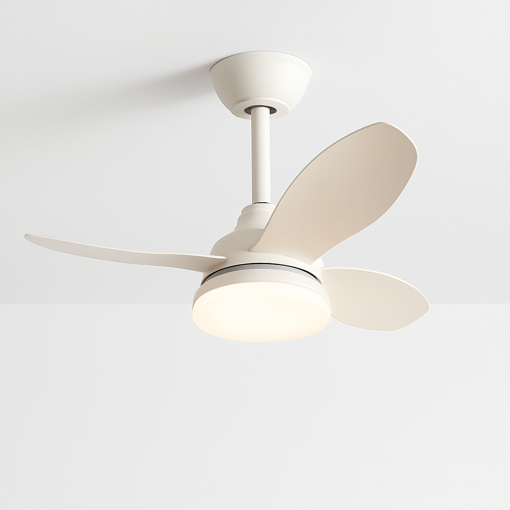 lampe de ventilateur nordique silencieuse et moderne pour restaurant