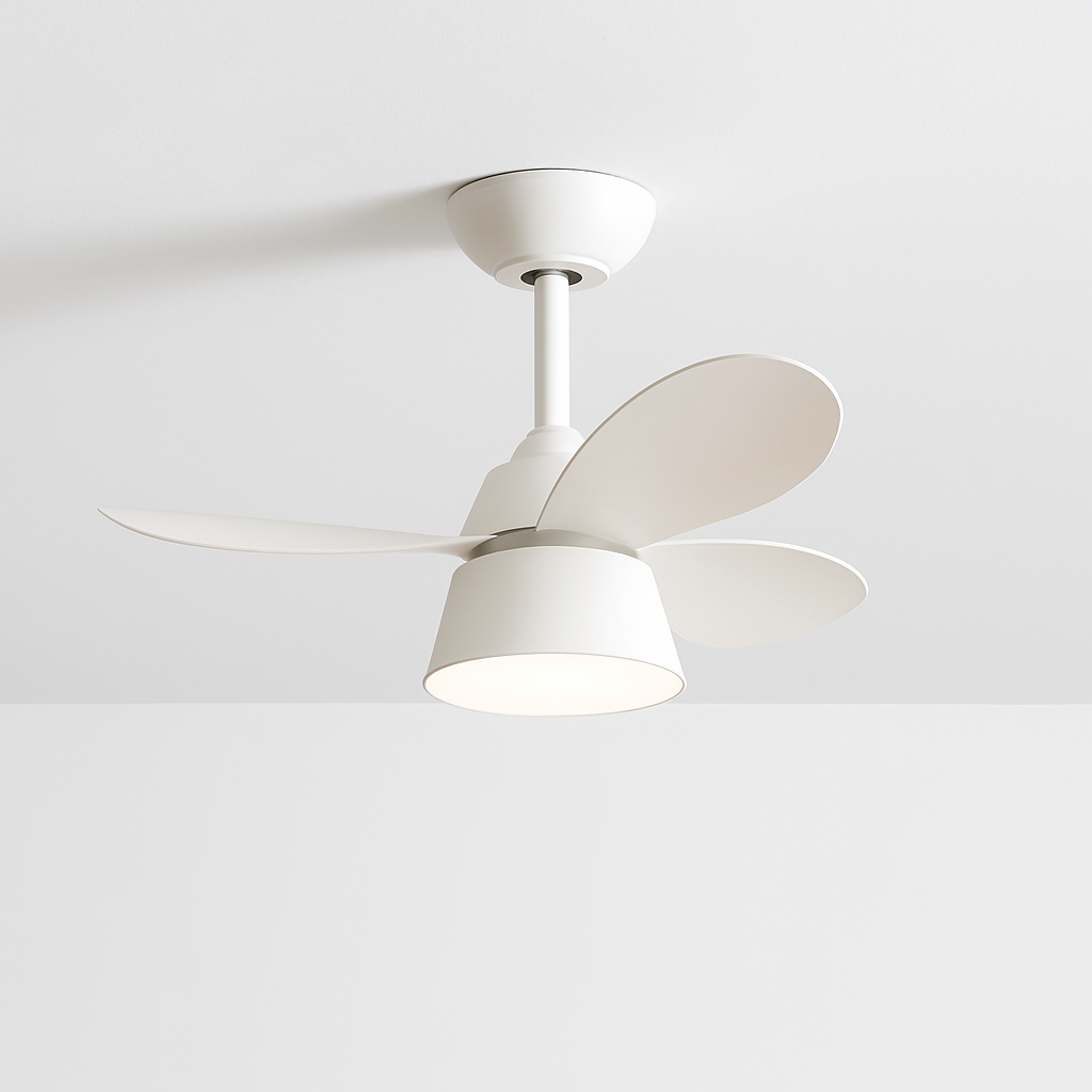 lampe de ventilateur nordique silencieuse et moderne pour restaurant