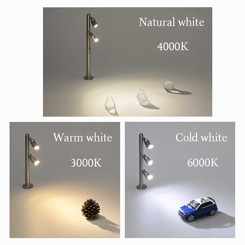 lampe de vitrine à led pour exposition de bijoux