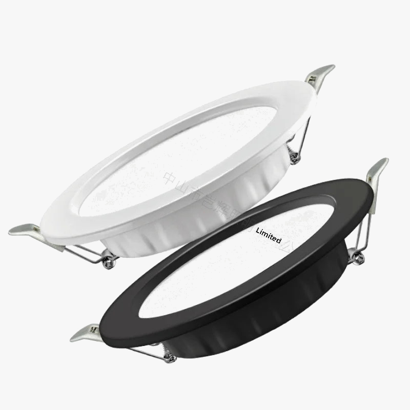 lampe encastrée ultra-mince à led personnalisable anti-éblouissement