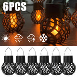 lampe extérieure solaire effet flamme pour jardin et patio