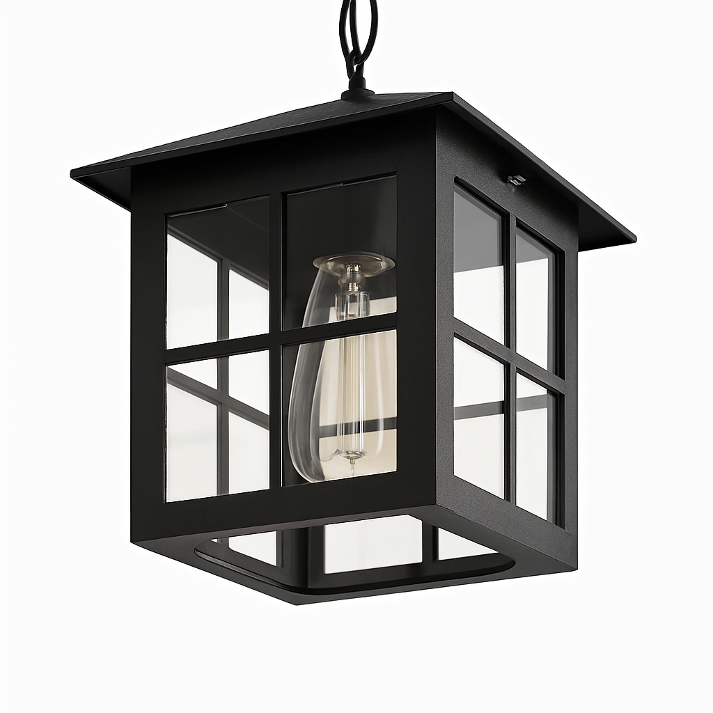 lampe extérieure suspendue étanche pour jardin et cour