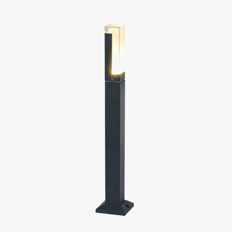 lampe extérieure étanche en aluminium pour jardin et paysage