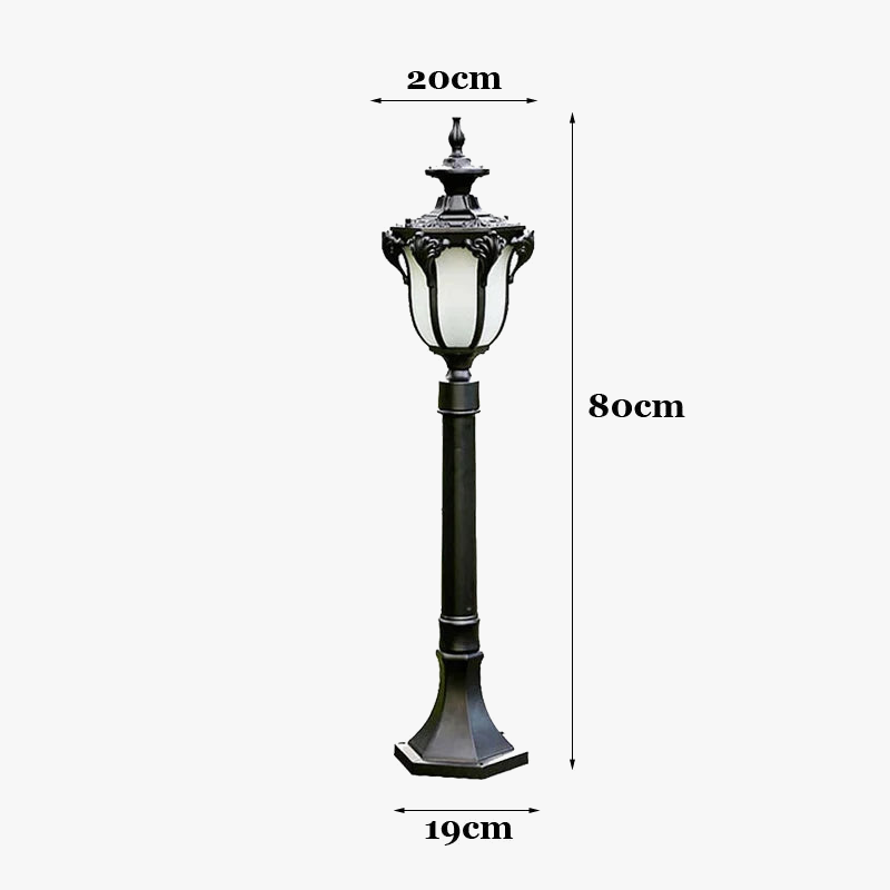 lampe extérieure étanche pour éclairage de jardin et allée
