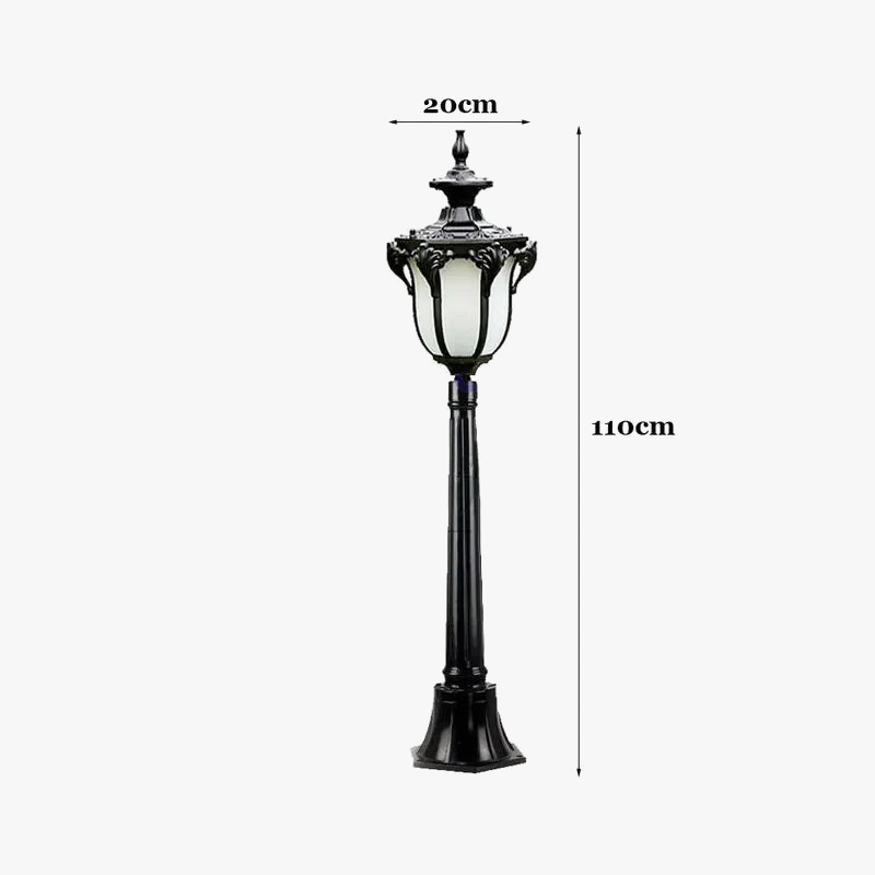 lampe extérieure étanche pour éclairage de jardin et allée