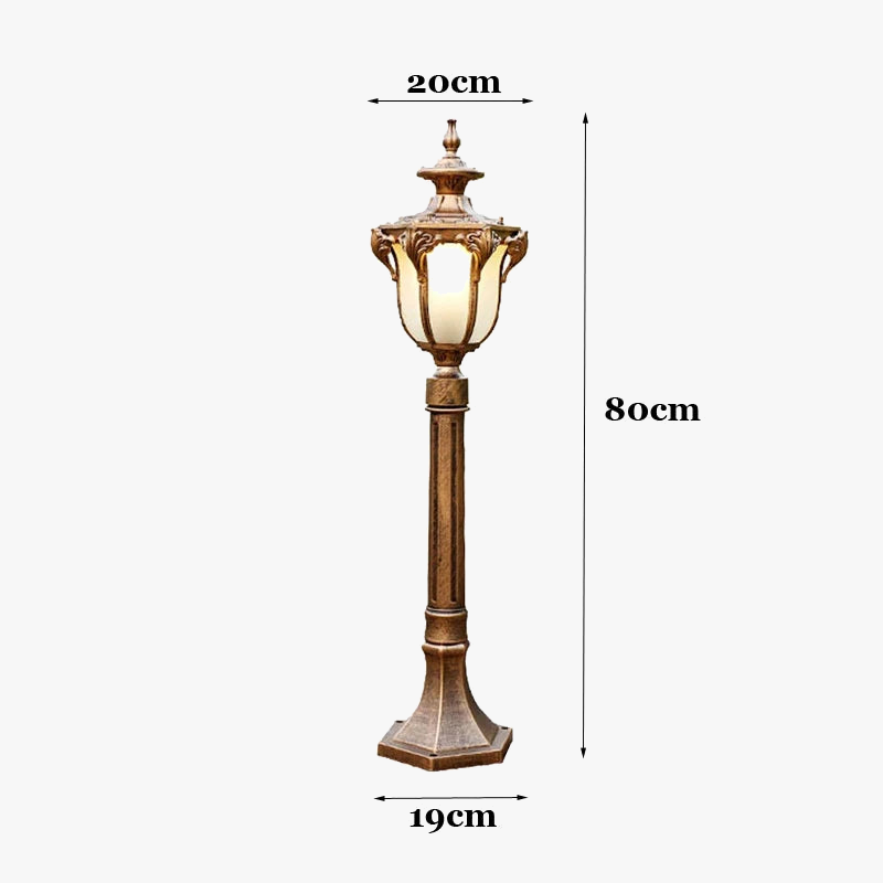 lampe extérieure étanche pour éclairage de jardin et allée