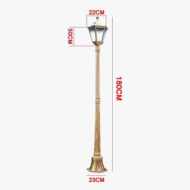 lampe extérieure étanche super lumineuse pour jardin et cour