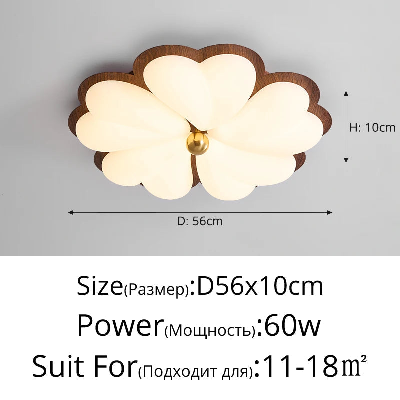 lampe à fleurs pour chambre d'enfant style princesse et étude