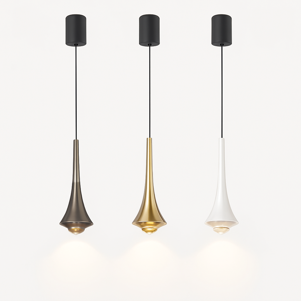 Lampe LED anti-éblouissante en aluminium