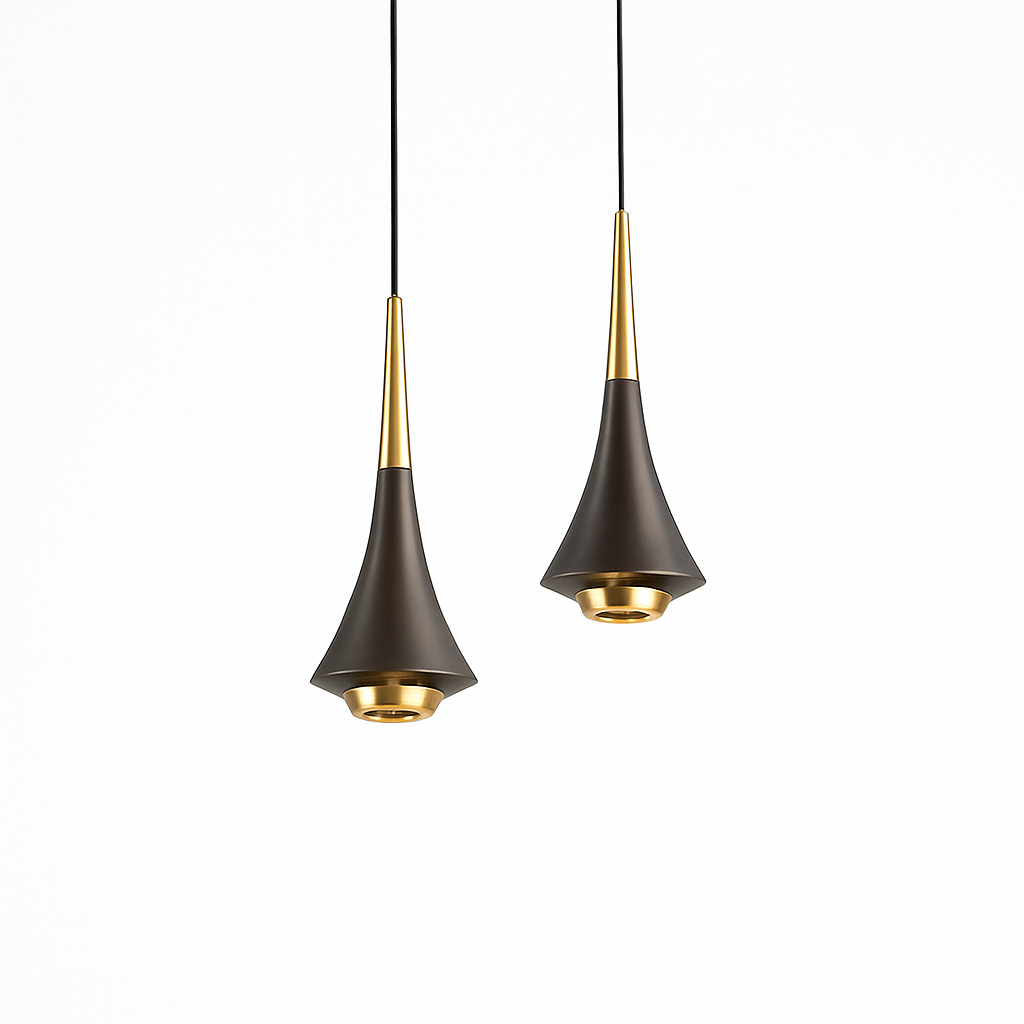 Lampe LED anti-éblouissante en aluminium