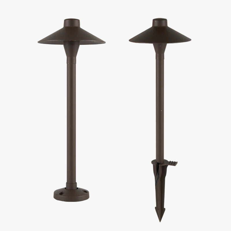 lampe LED champignon aluminium pour éclairage extérieur et jardin