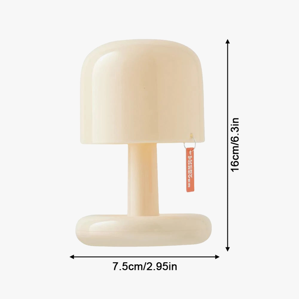 lampe led champignon veilleuse coucher soleil