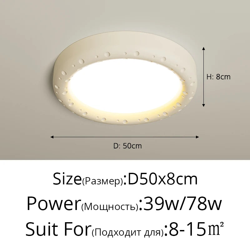 lampe à led de style crème pour protection des yeux