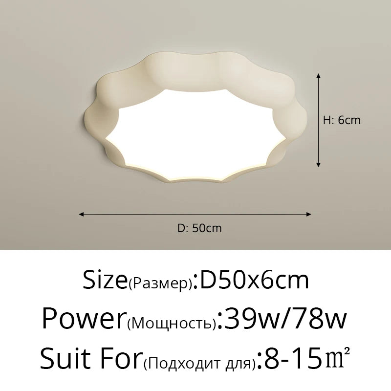 lampe à led de style crème pour protection des yeux