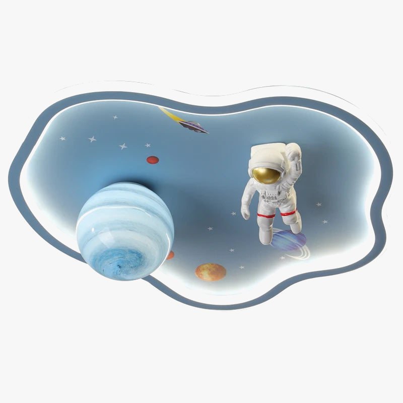 lampe led dessin animé astronaute pour enfants protection yeux