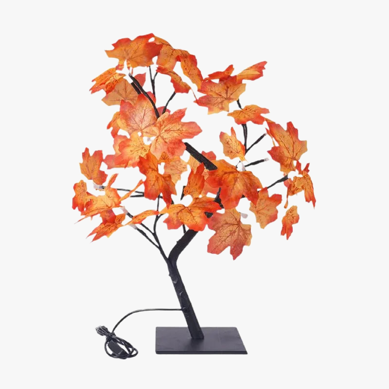 Lampe LED en forme de feuille d'érable