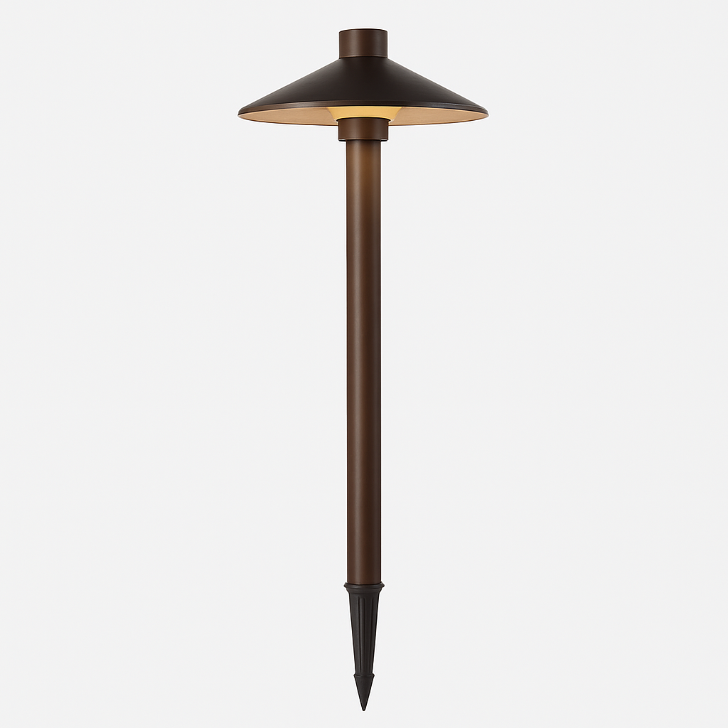 lampe led extérieure moderne en aluminium pour jardin et parc