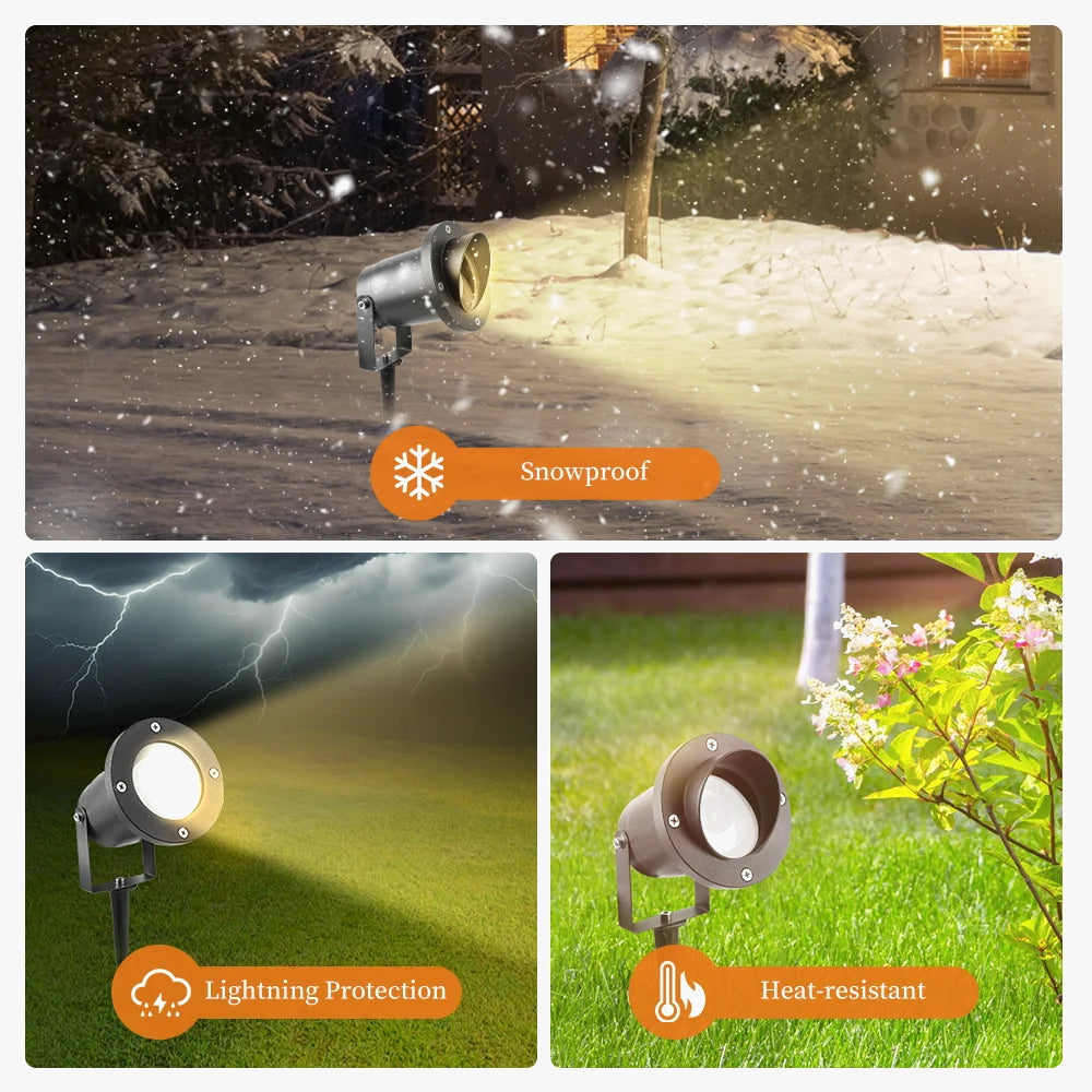 lampe led extérieure pour jardin éclairage paysager étanche et décoratif