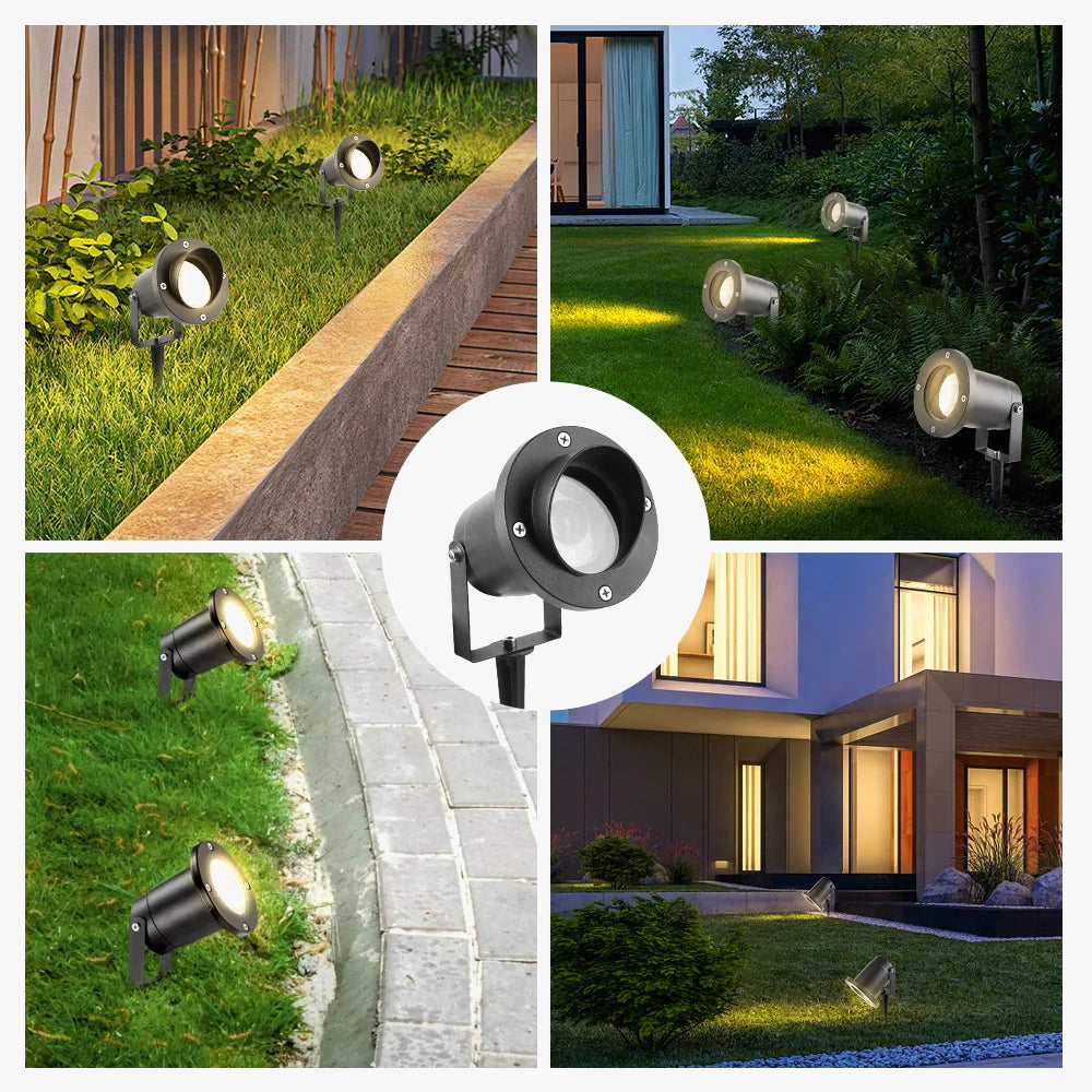 lampe led extérieure pour jardin éclairage paysager étanche et décoratif