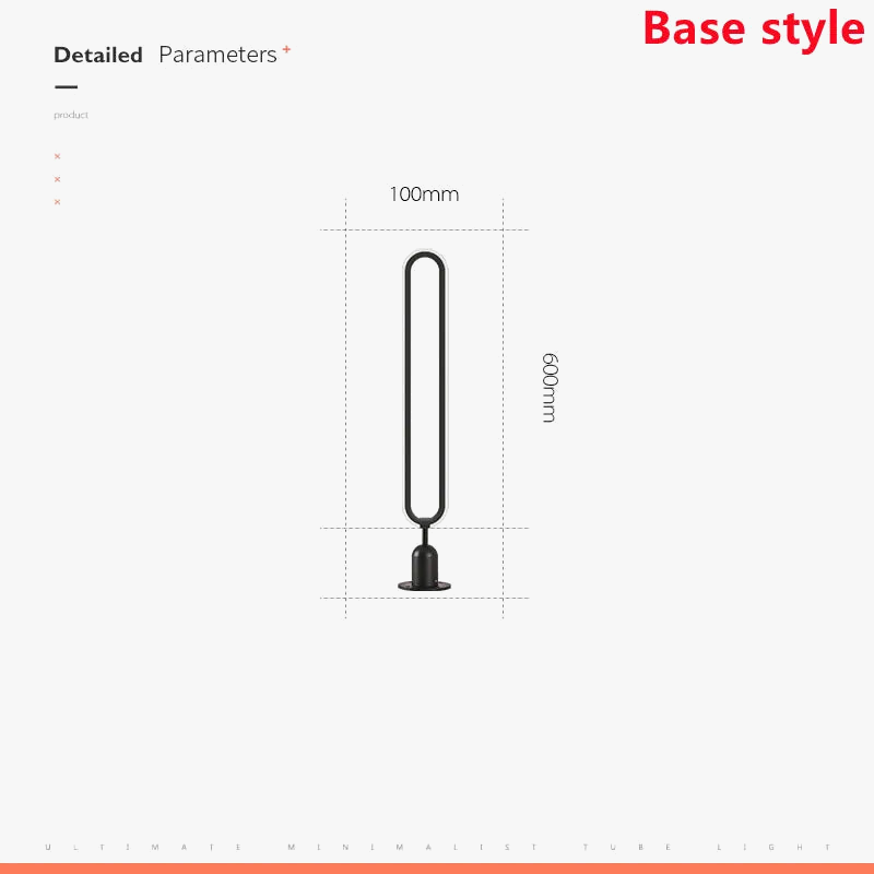 lampe LED extérieure ronde minimaliste pour jardin et allée
