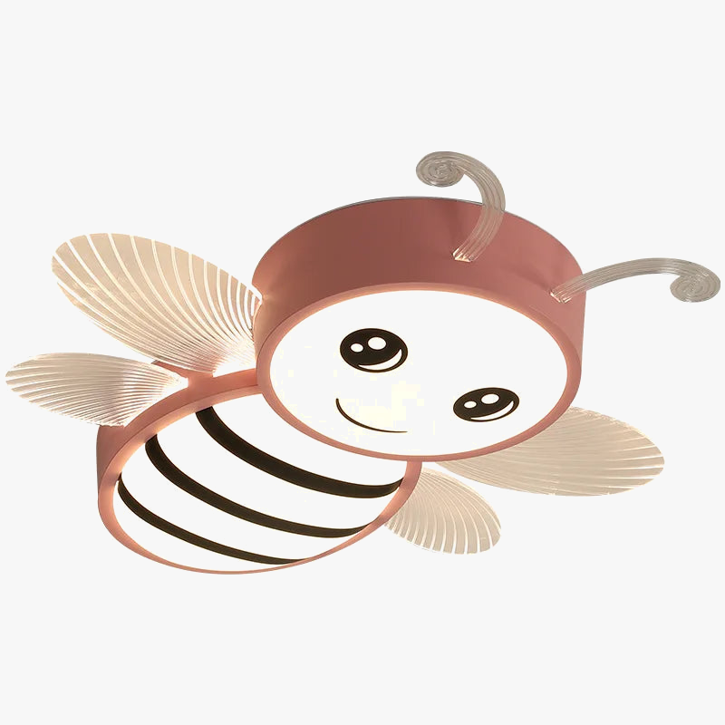 lampe led intelligente en forme d'abeille avec intensité réglable