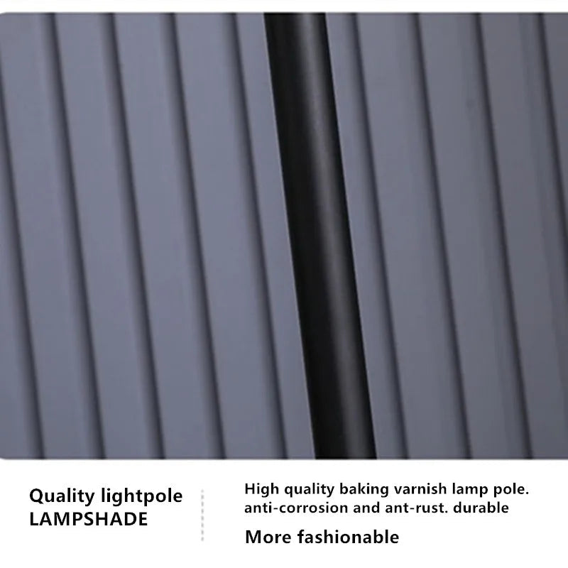 Lampadaire led moderne luxe spirale double télécommande gradation