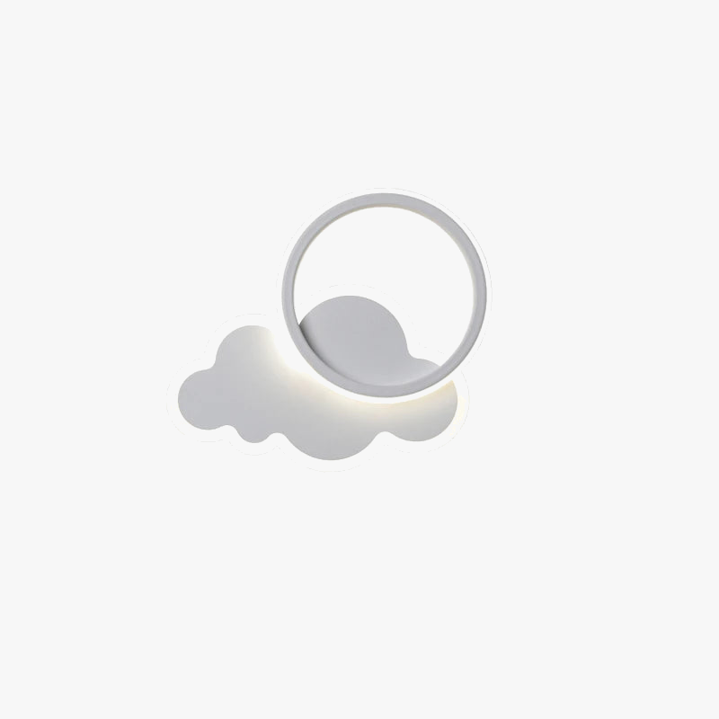 lampe led murale créative en forme de nuage pour enfants