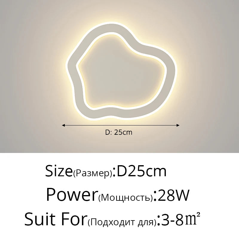lampe led murale nordique créative simple moderne