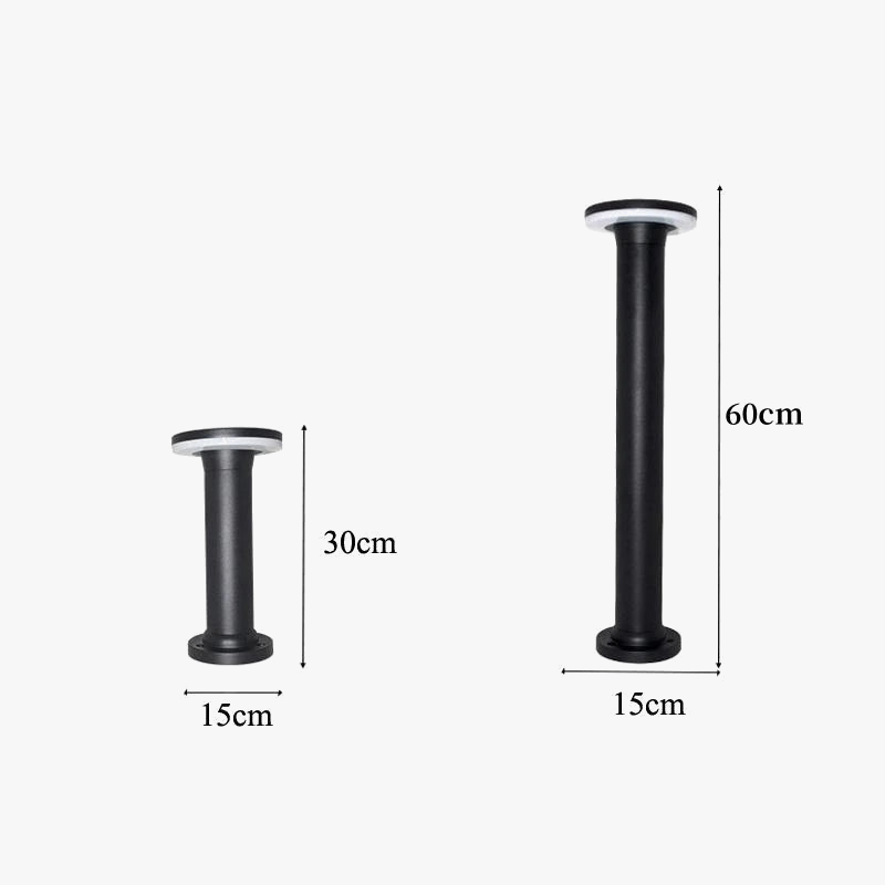 Lampe LED pour pelouse