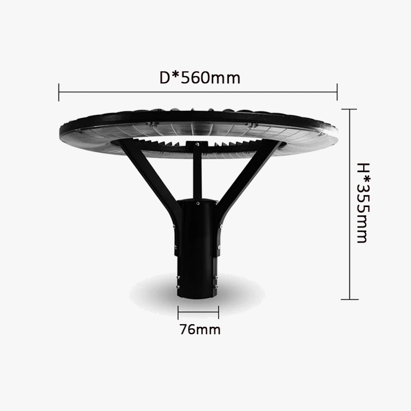lampe led puissante pour éclairage extérieur jardin et route
