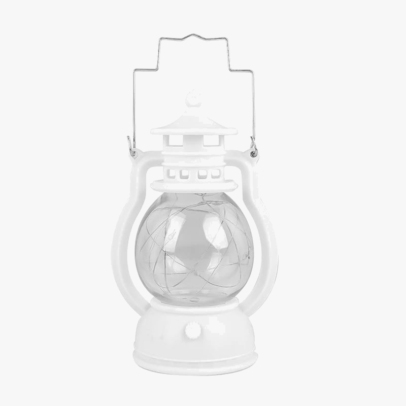 lampe led rétro portable avec flamme dynamique pour camping