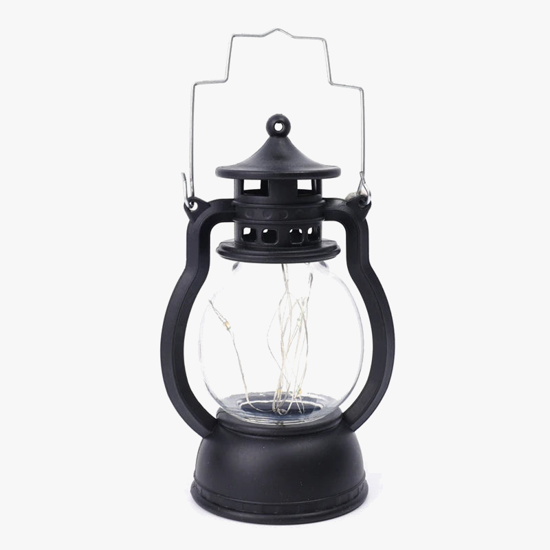 lampe led rétro portable avec flamme dynamique pour camping