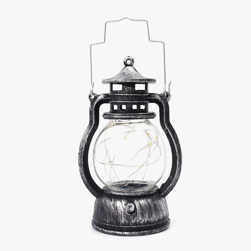 lampe led rétro portable avec flamme dynamique pour camping