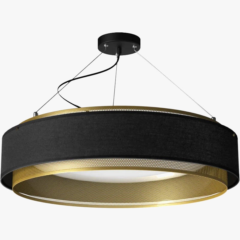 lampe led ronde dorée design industriel moderne décorative