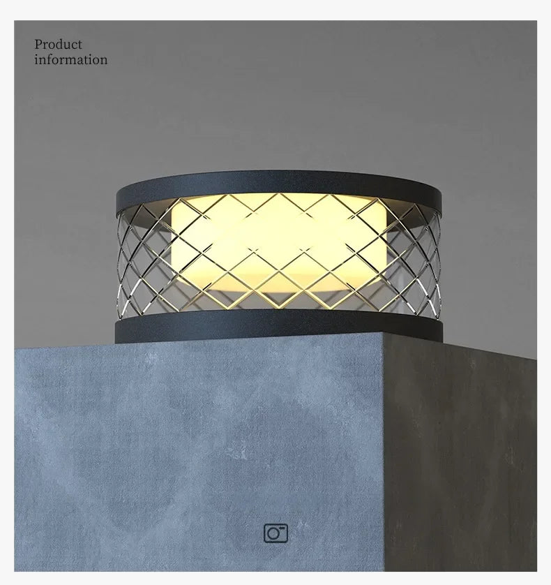 lampe led solaire avec détecteur de mouvement pour jardin extérieur
