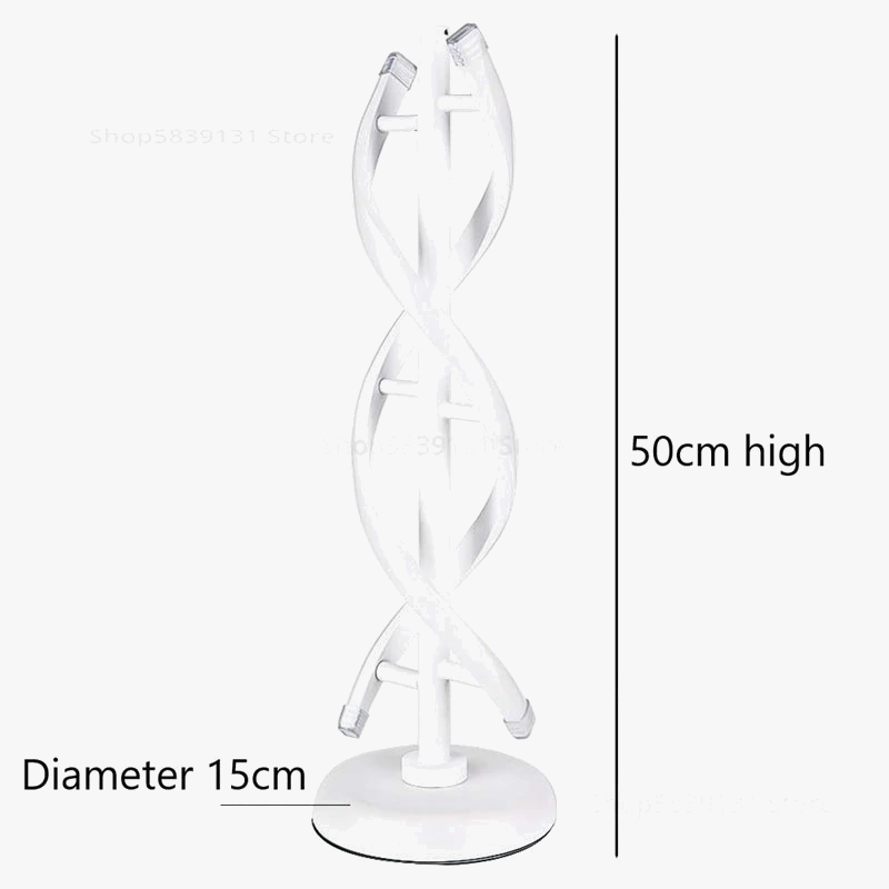 lampe led sur pied design nordique moderne en acrylique