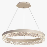 Lustre rond LED circulaire simple avec télécommande décorative
