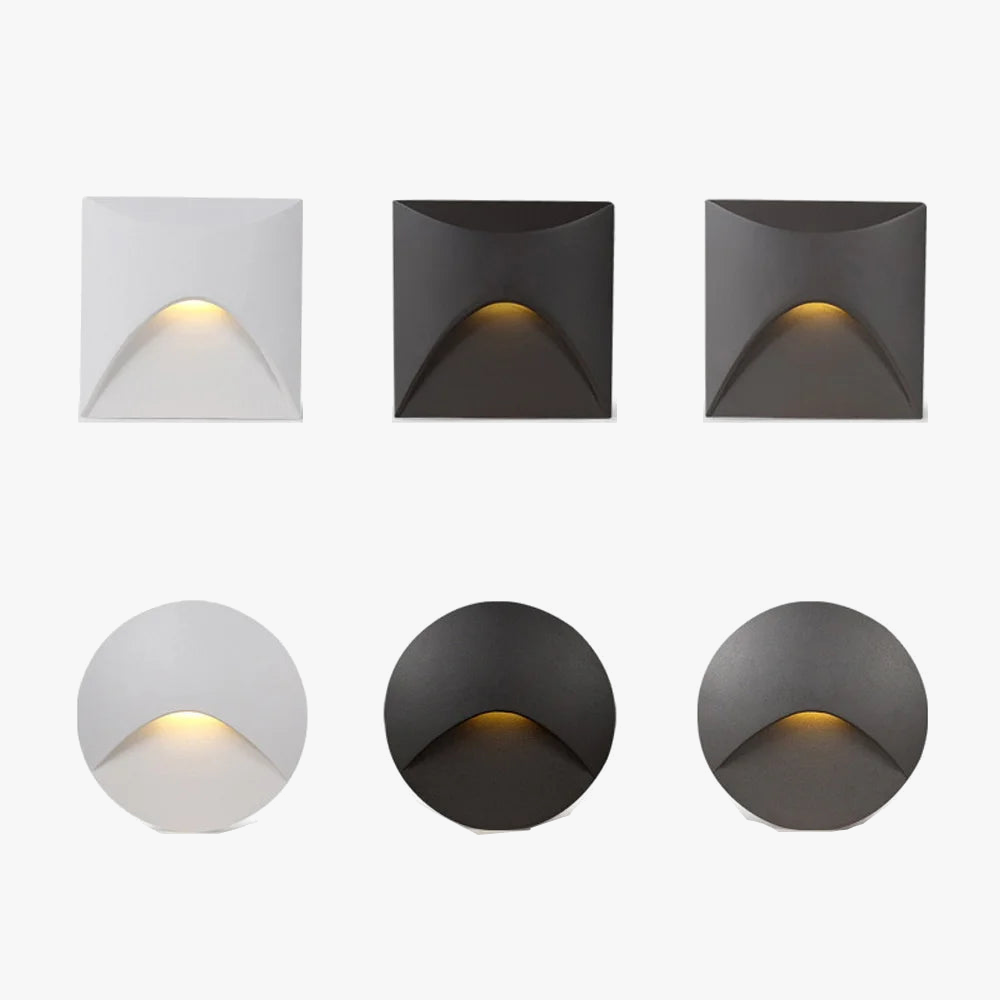 lampe led étanche d'extérieur pour marches et escaliers