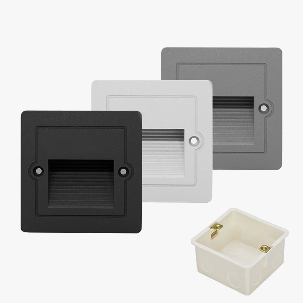lampe led étanche d'extérieur pour marches et escaliers