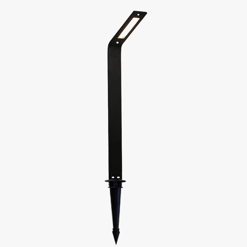 lampe led ultra mince pour éclairage extérieur jardin et allée